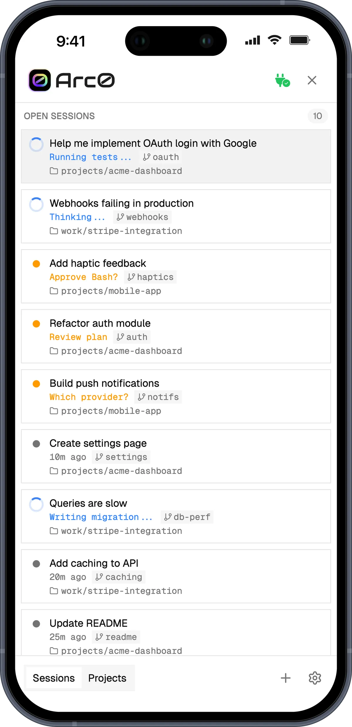 Monitor - light theme